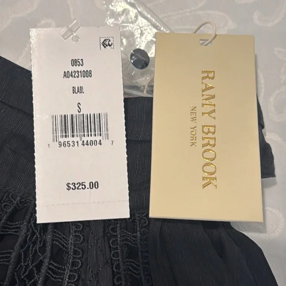 Ramy Brook NY Heather Halter Neck Linen Blend Top. Size Small - Picture 9 of 14